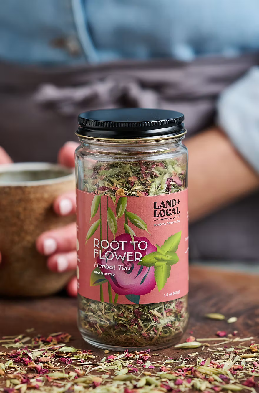 Root to Flower Herbal Tea  | Land + Local