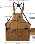 Canvas Multi-Functional Outdoor Work Apron