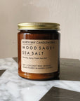Wood Sage + Sea Salt (Standard Size, 8 oz)