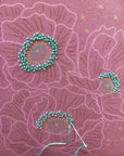 Cosmic Poppies Embroidery Kit