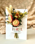 Thankful For You | Wildflower Seed Card + Tiny Bouquet