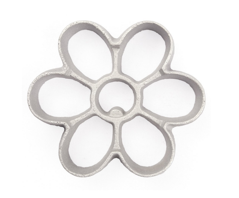 Classic European Rosette Irons for Scandinavian Rosette Cookies, Mexican Buñuelos, and Indian Rose Cookies