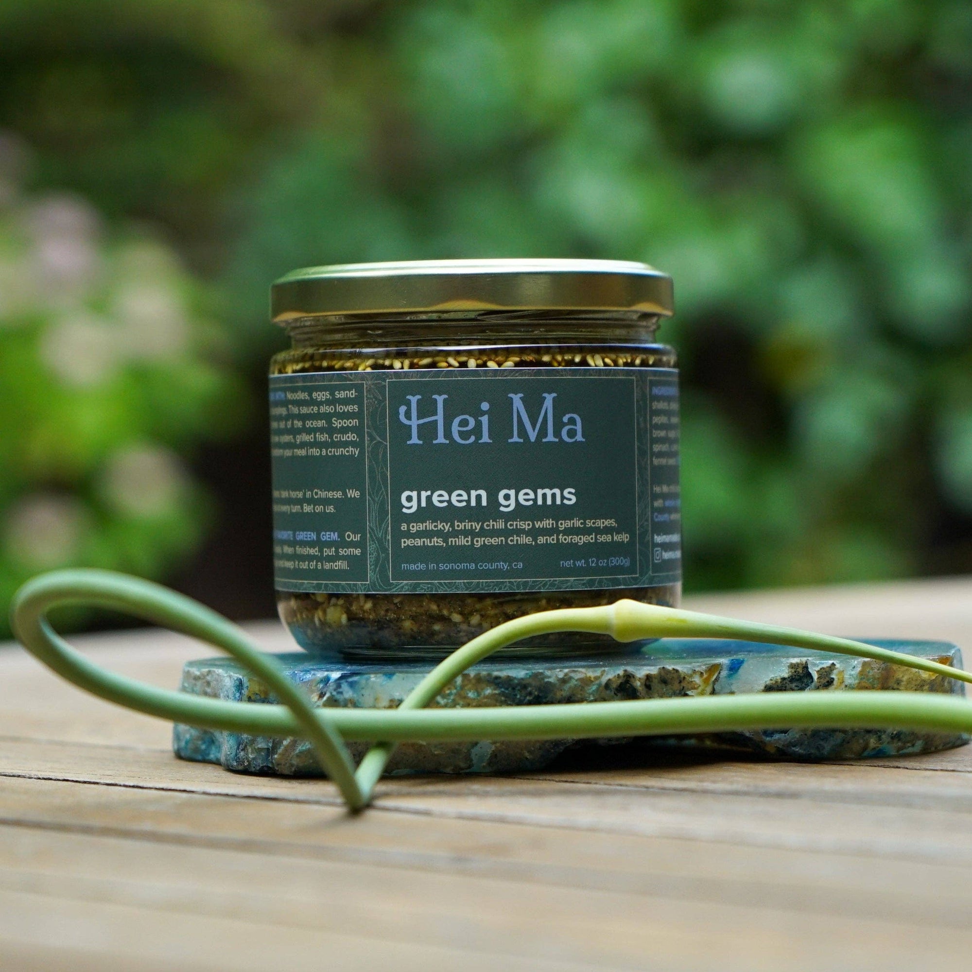 Hei Ma Green Gems Chili Crisp