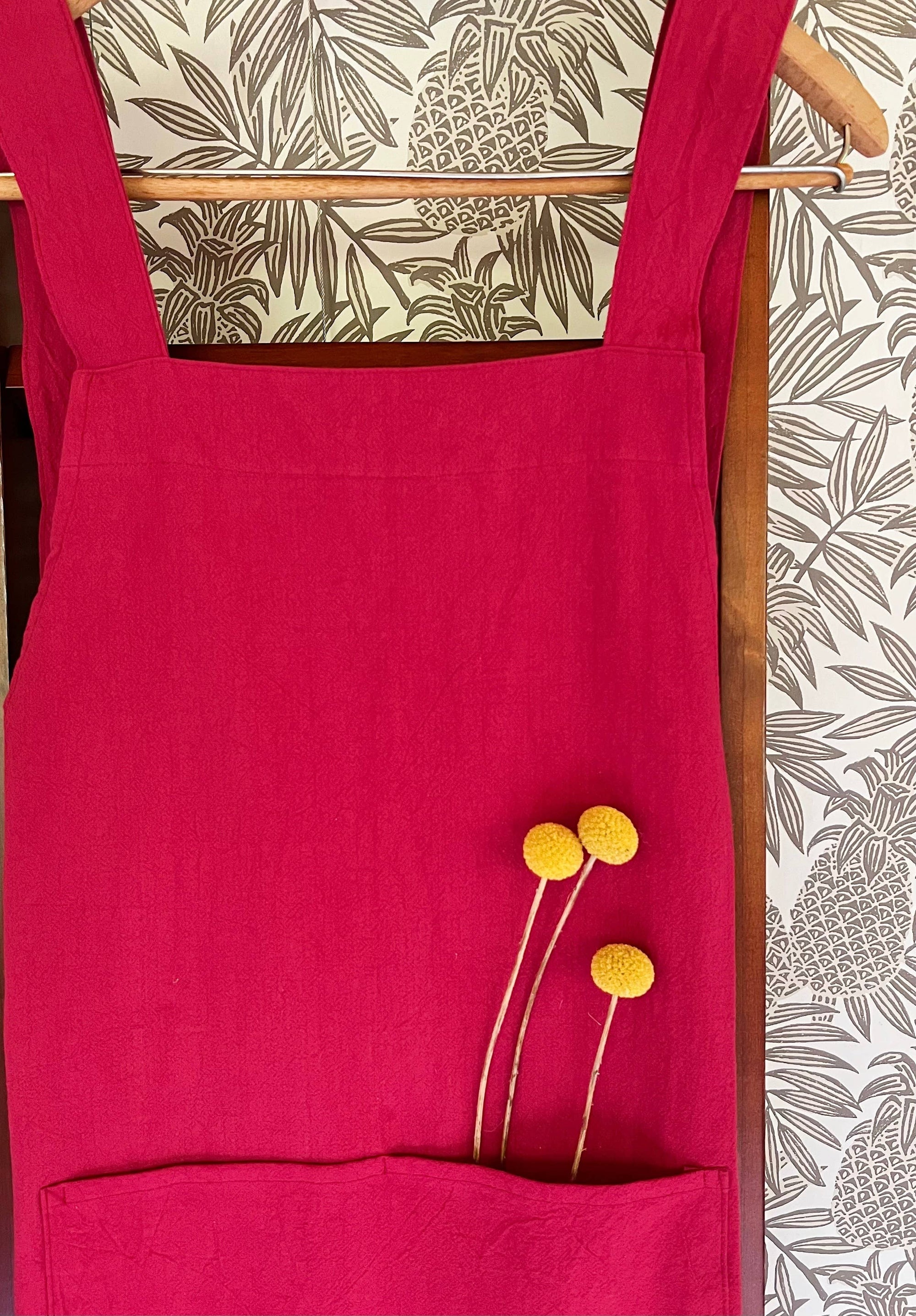 Cotton Cross Back Apron