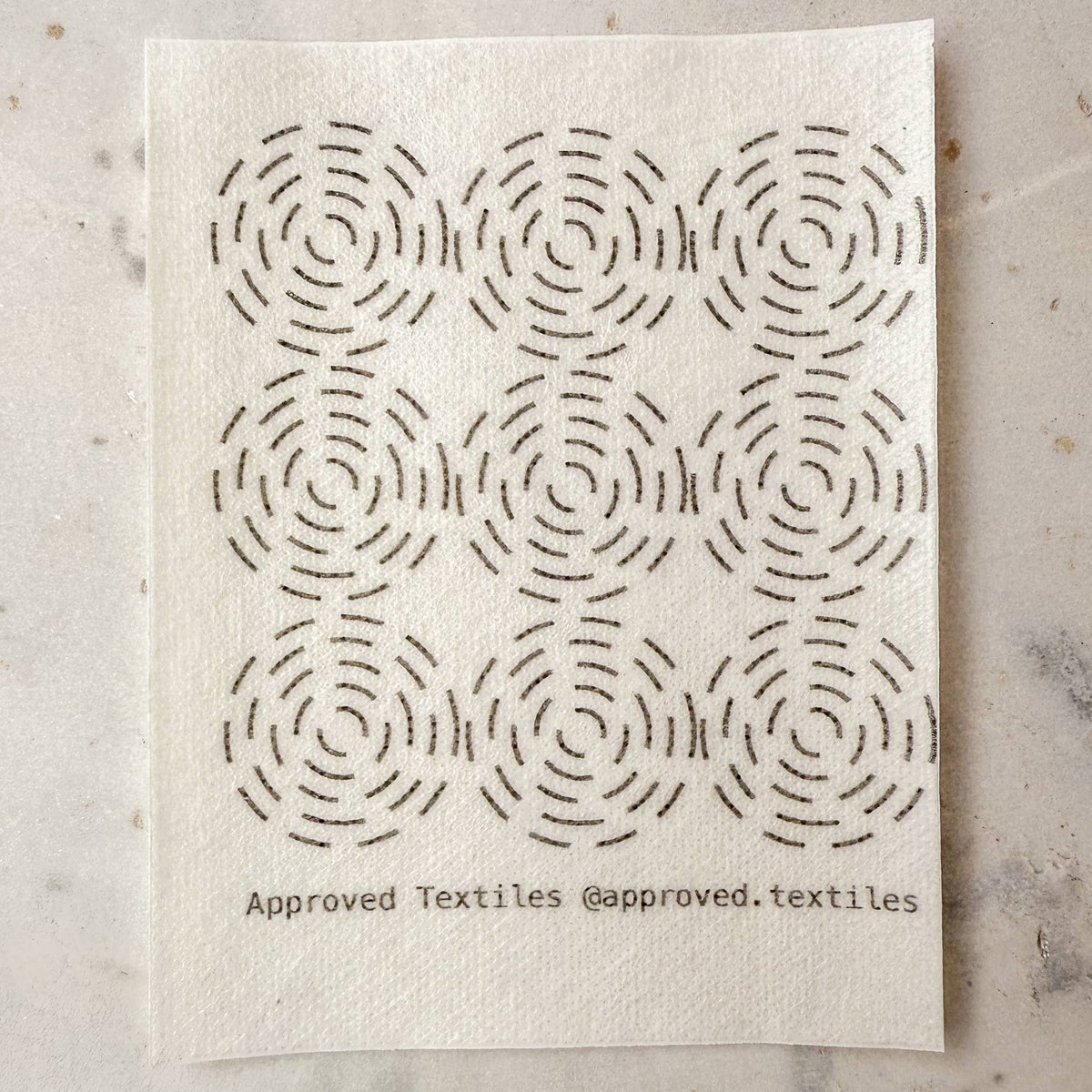 Eva Hesse Geometric Shapes: Mending + Embellishment Transfer