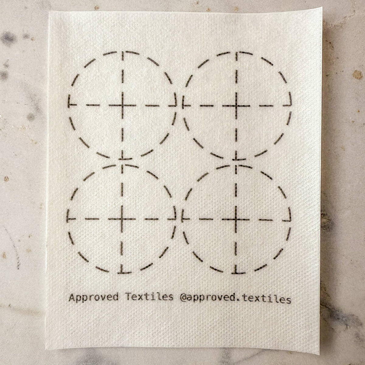 Eva Hesse Geometric Shapes: Mending + Embellishment Transfer