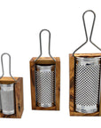 Large Olive Wood Grater