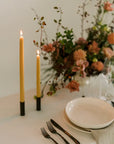 100% Beeswax Dipped Taper Candles | All Natural, Handmade
