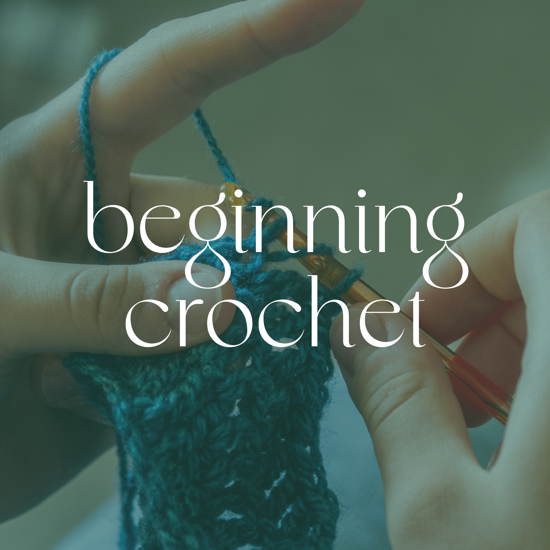 Beginning Crochet Summer Session
