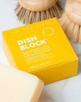 DISH BLOCK® solid dish soap bar - Citrus Lemongrass - No Tox Life