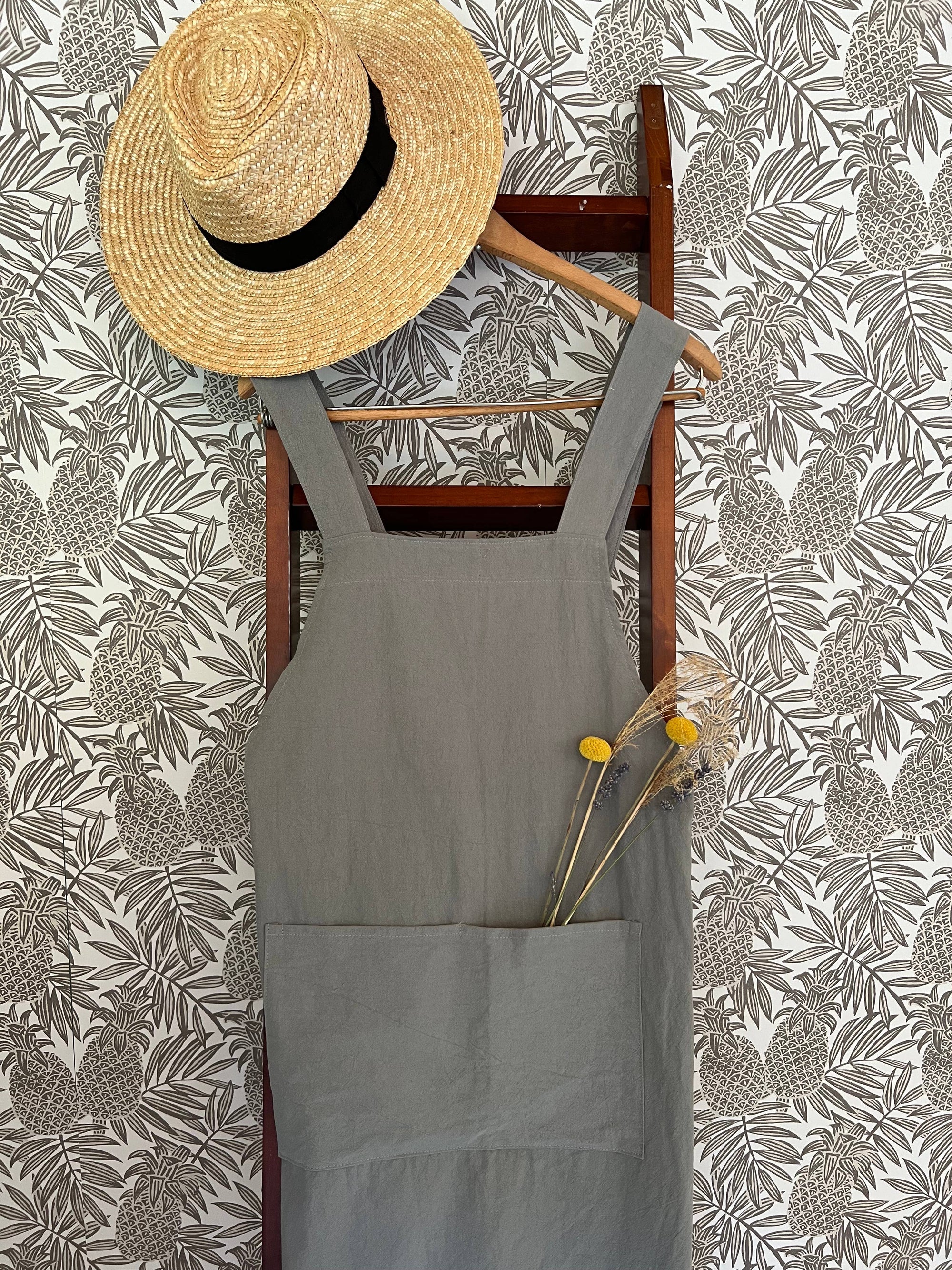 Cotton Cross Back Apron