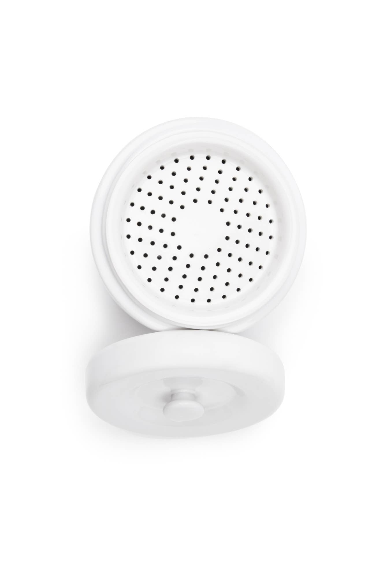 Fox Run Porcelain Grease Container, White, 5&quot; x 5&quot; x 5&quot;