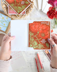 Thinking of You (Red Poppies) Friendship Card