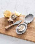 Laguiole Oyster Shucking Knife Set with Silicone Holder