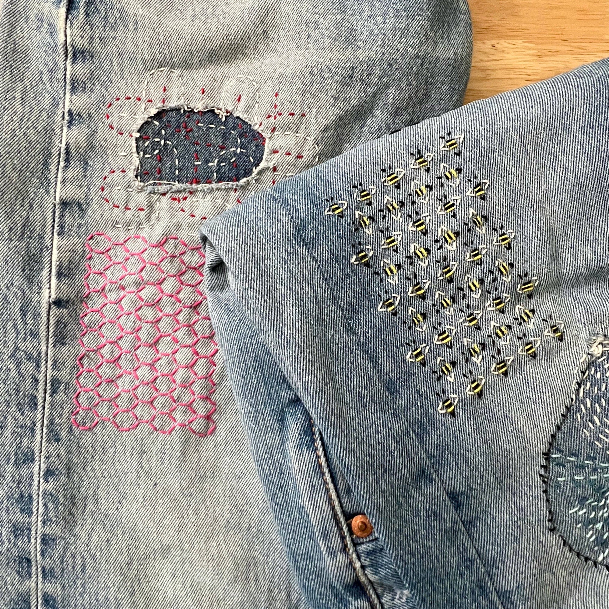 Washable Mending Patterns Gold Set 