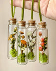 Mix Wildflower Terrarium Christmas Ornament