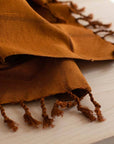Oversized Woven Hand Towel in Sienna