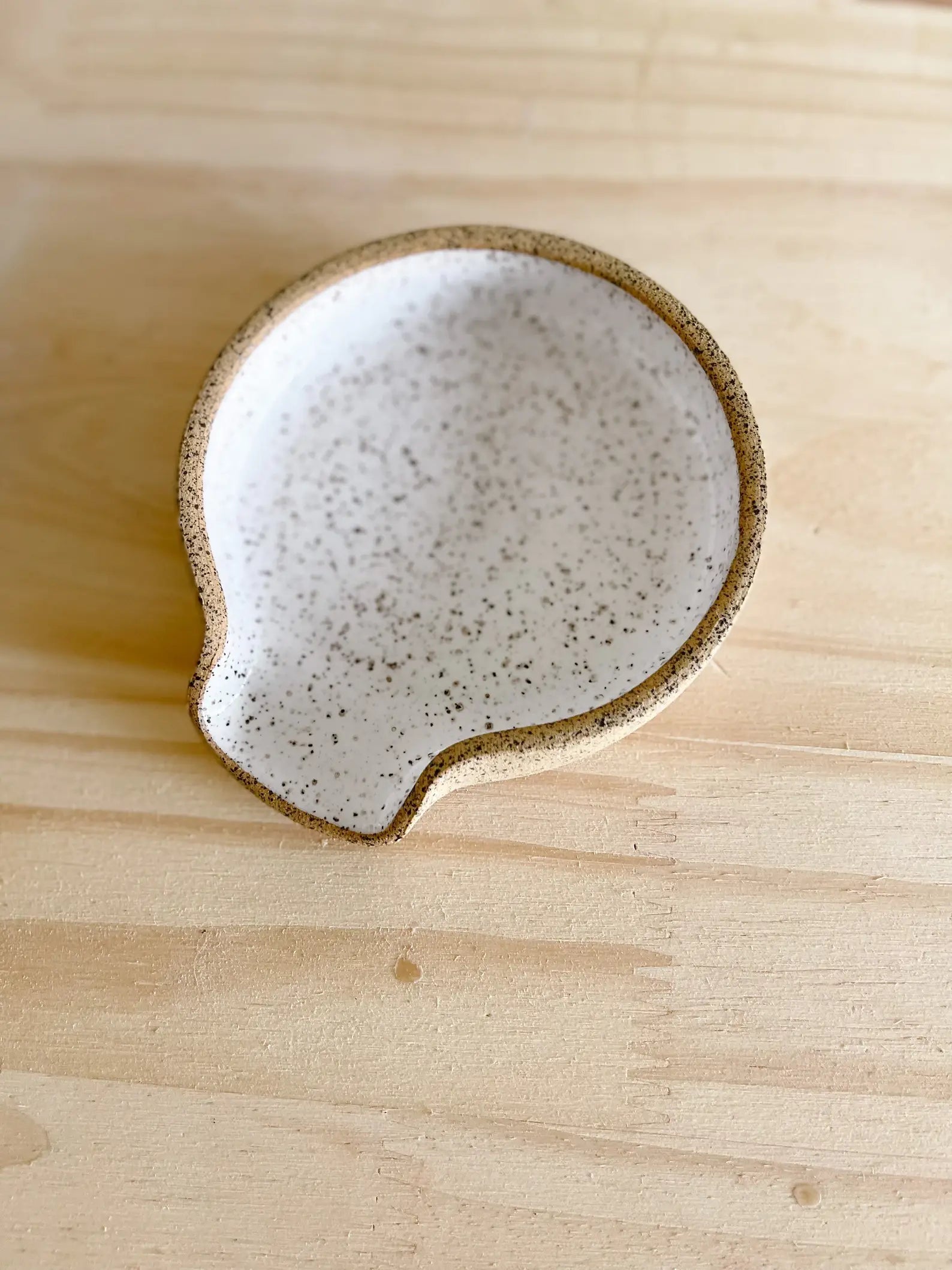 Artisanal Handmade Ceramic Spoon Rest