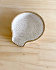 Artisanal Handmade Ceramic Spoon Rest