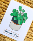 Thank You - Pilea Greeting Card