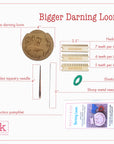 Bigger Darning & Mending Loom Kit