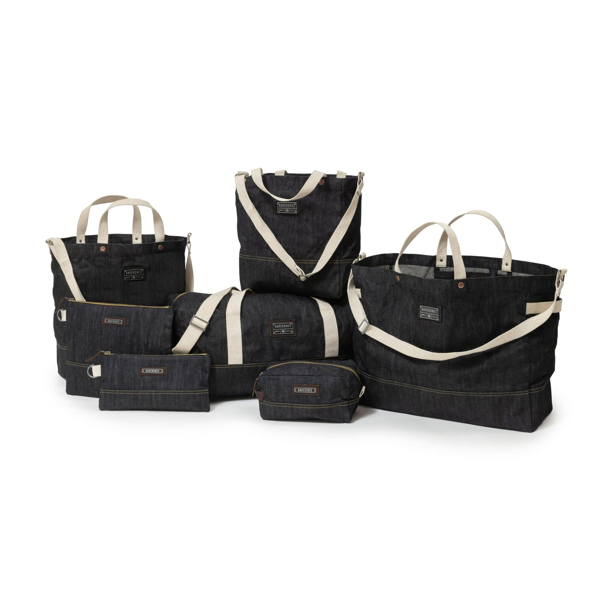 Neelum Market Totes - 16L, 26L &amp; 40L Denim