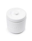Fox Run Porcelain Grease Container, White, 5" x 5" x 5"