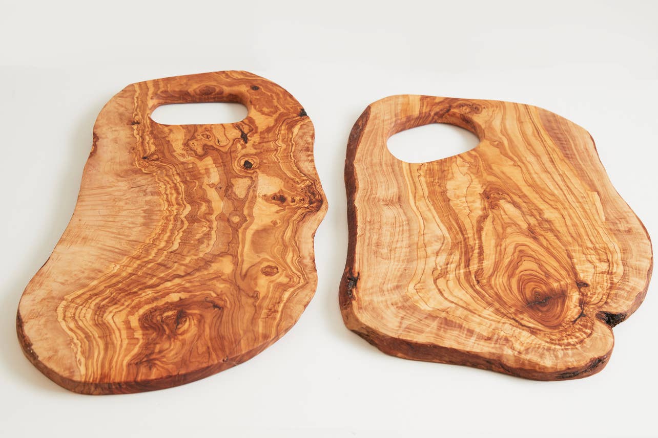 Italian Olivewood Charcuterie &amp; Cutting Board - Large