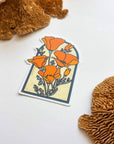 California Poppies Arch Sticker