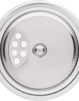 Spice Lid for Regular Mouth Mason Jar, Stainless Steel