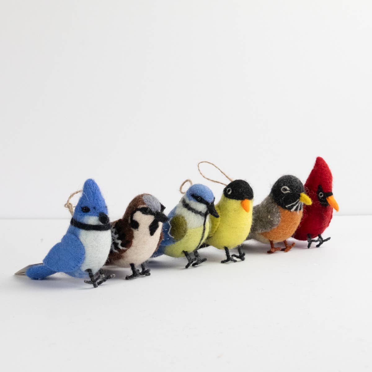 Ornament - Felt Bird Assorted Colors
