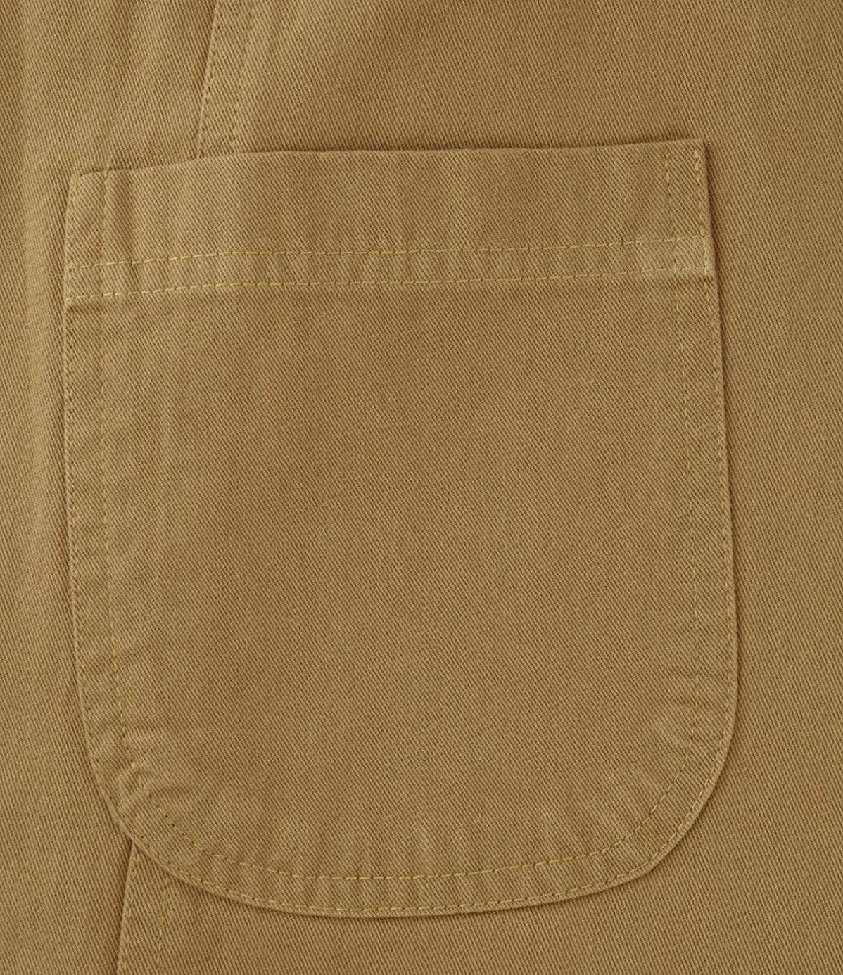 Cross Back Canvas Apron with Pockets