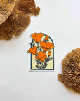 California Poppies Arch Sticker
