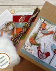 Folk Birds Felt Craft Kit
