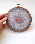 Autumn Mandala Embroidery Kit