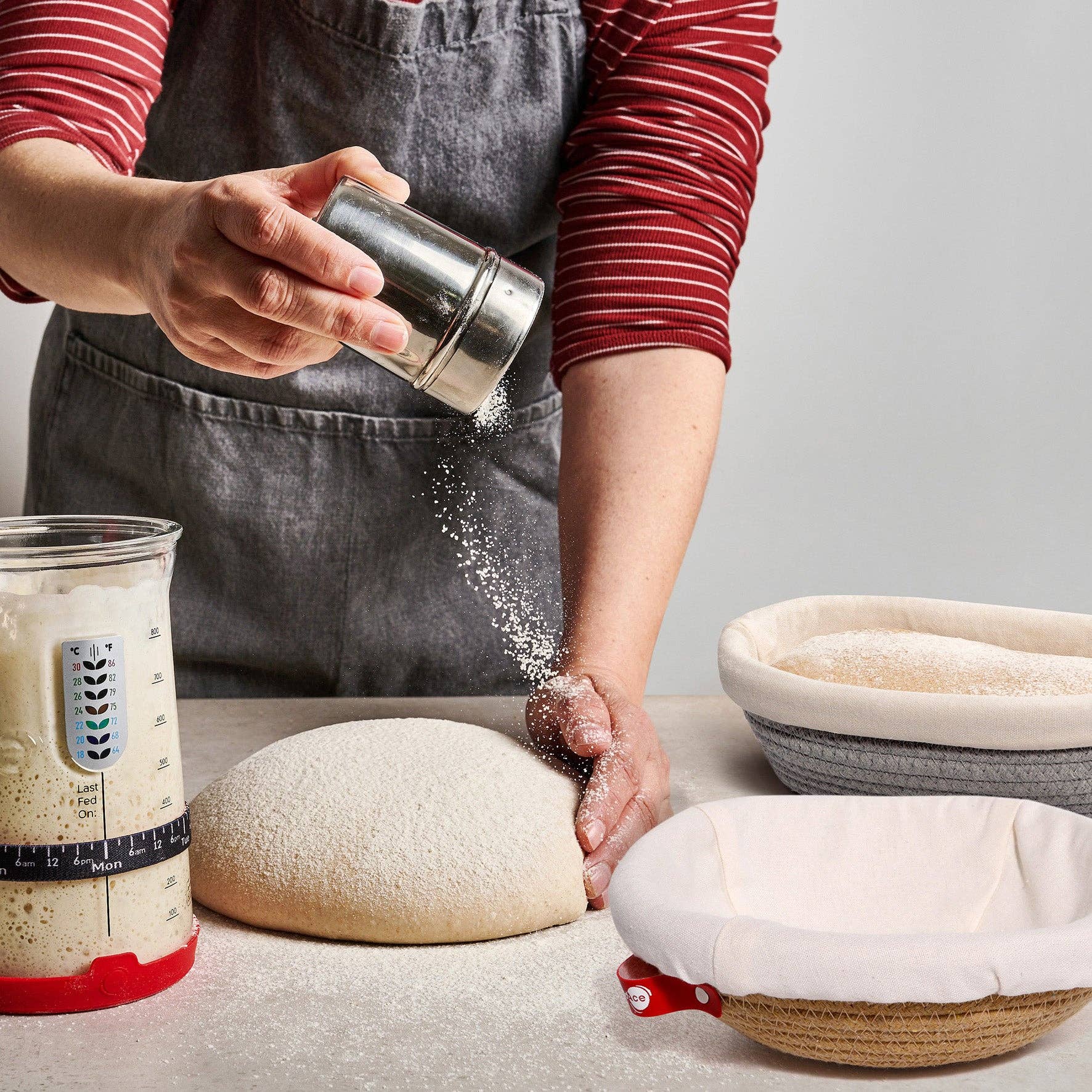 Oval Cotton Rope Proofing Baskets