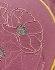 Cosmic Poppies Embroidery Kit