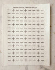 Agnes Martin Mending + Embellishment Transfer