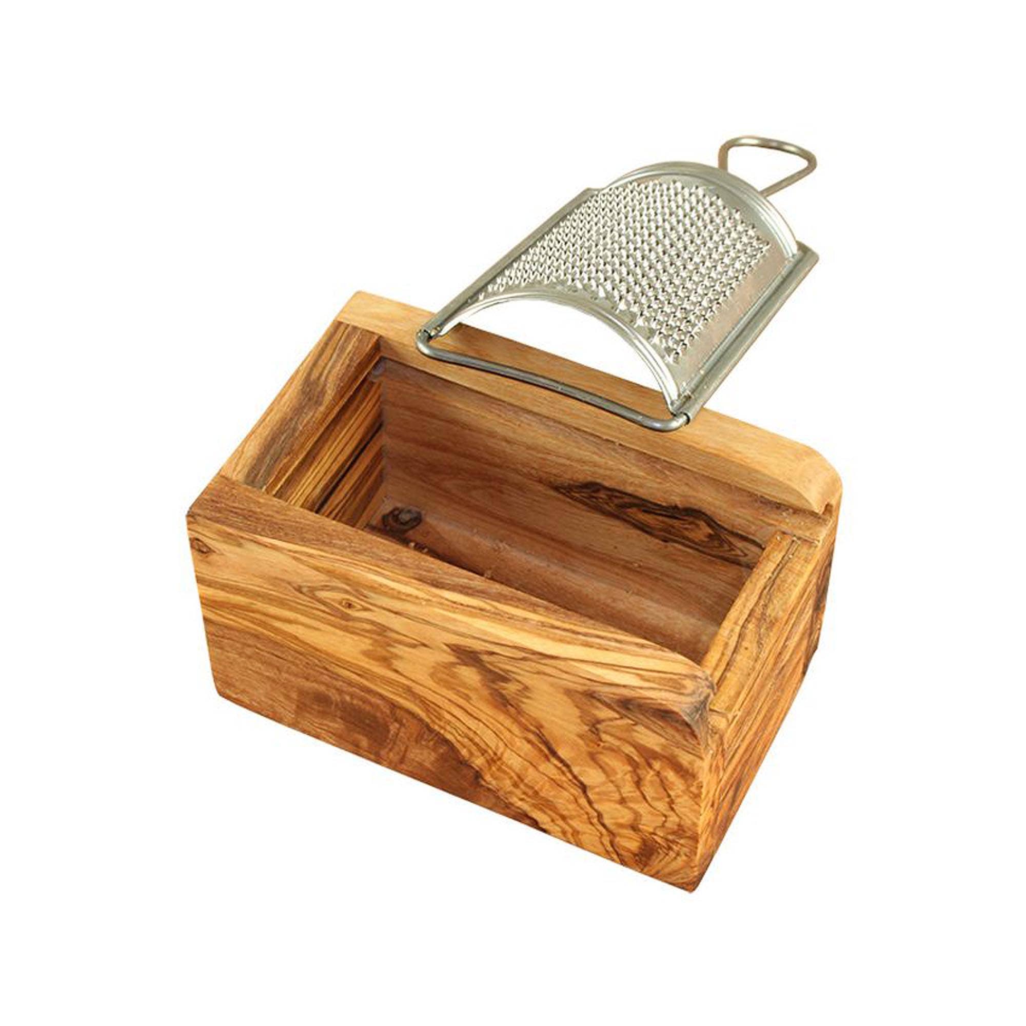 Small Olive Wood Grater