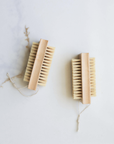 Wooden Double Sided Nail Brush