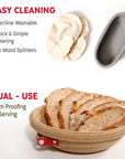 KneadAce Sourdough Kit with 24oz Jar