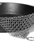 Chainmail Cast Iron Cleaner and Scrubber