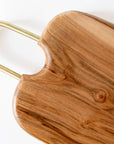Brass Handled Cutting and Chacuterie Board