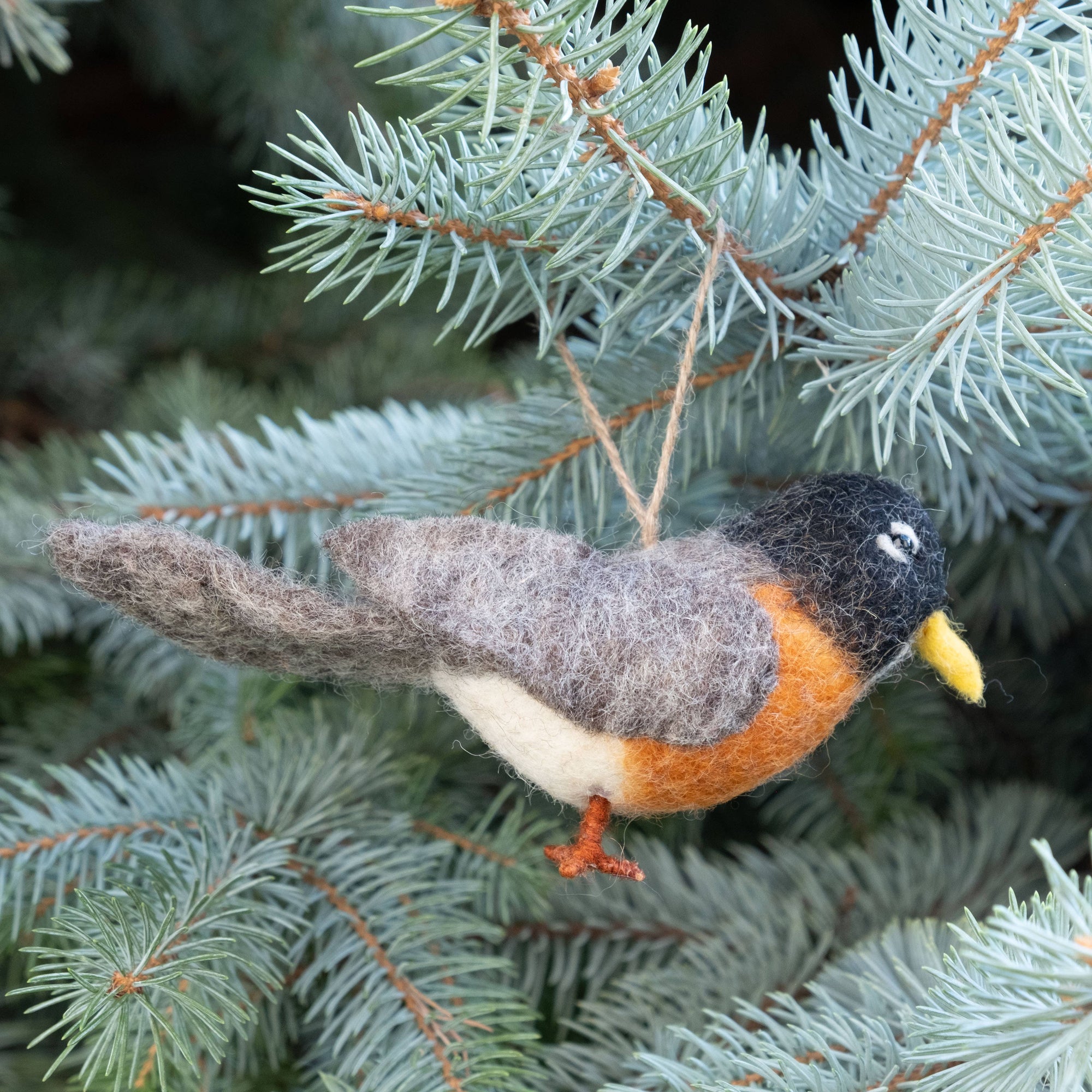 Ornament - Felt Bird Assorted Colors