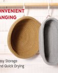 Oval Cotton Rope Proofing Baskets
