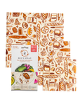 Bee's Wrap Assorted 3 Pack - Bakery Land Print